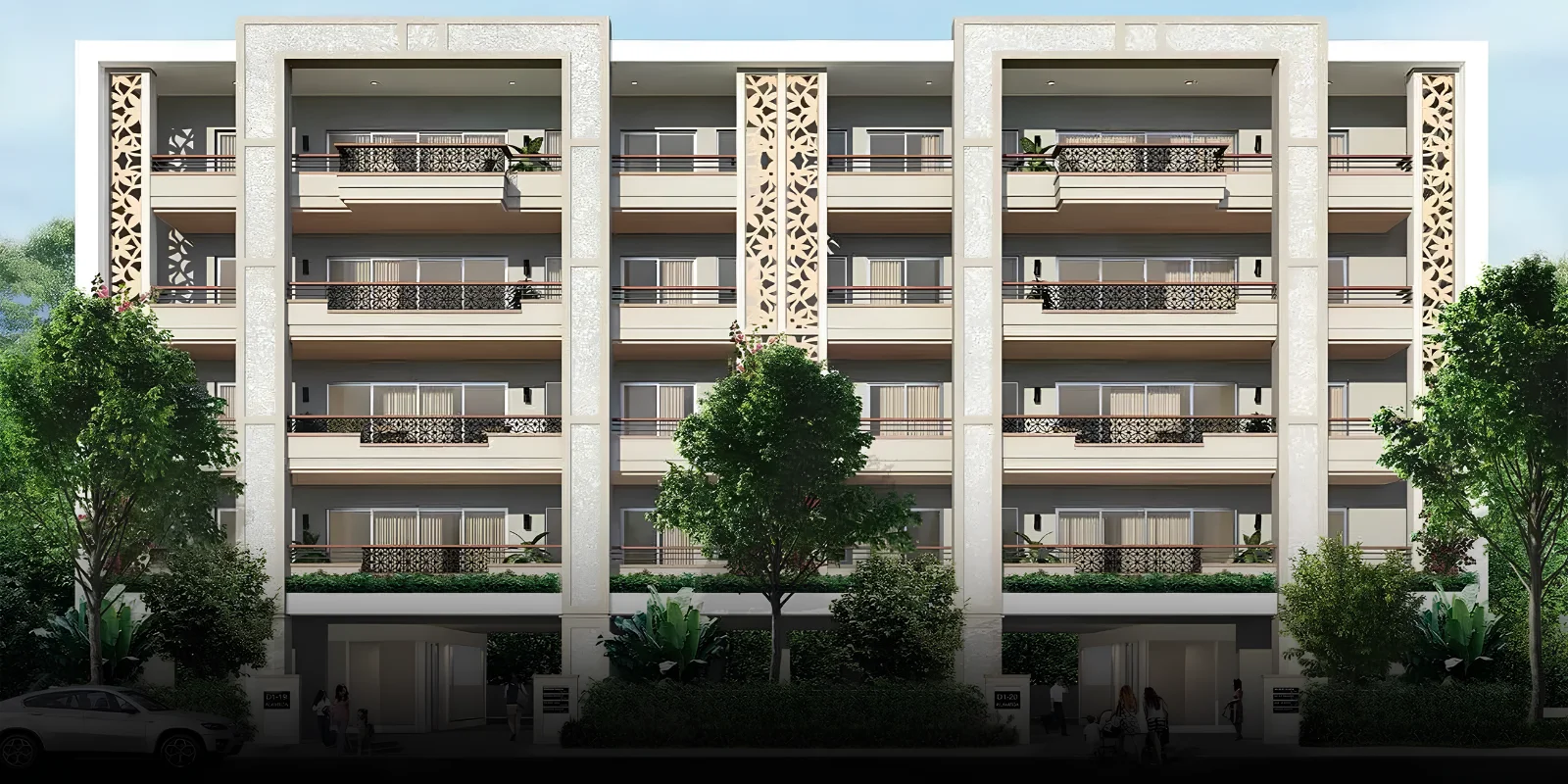 DLF The Grove luxury interior and exterior perspective 1 in Sector 54 Gurugram