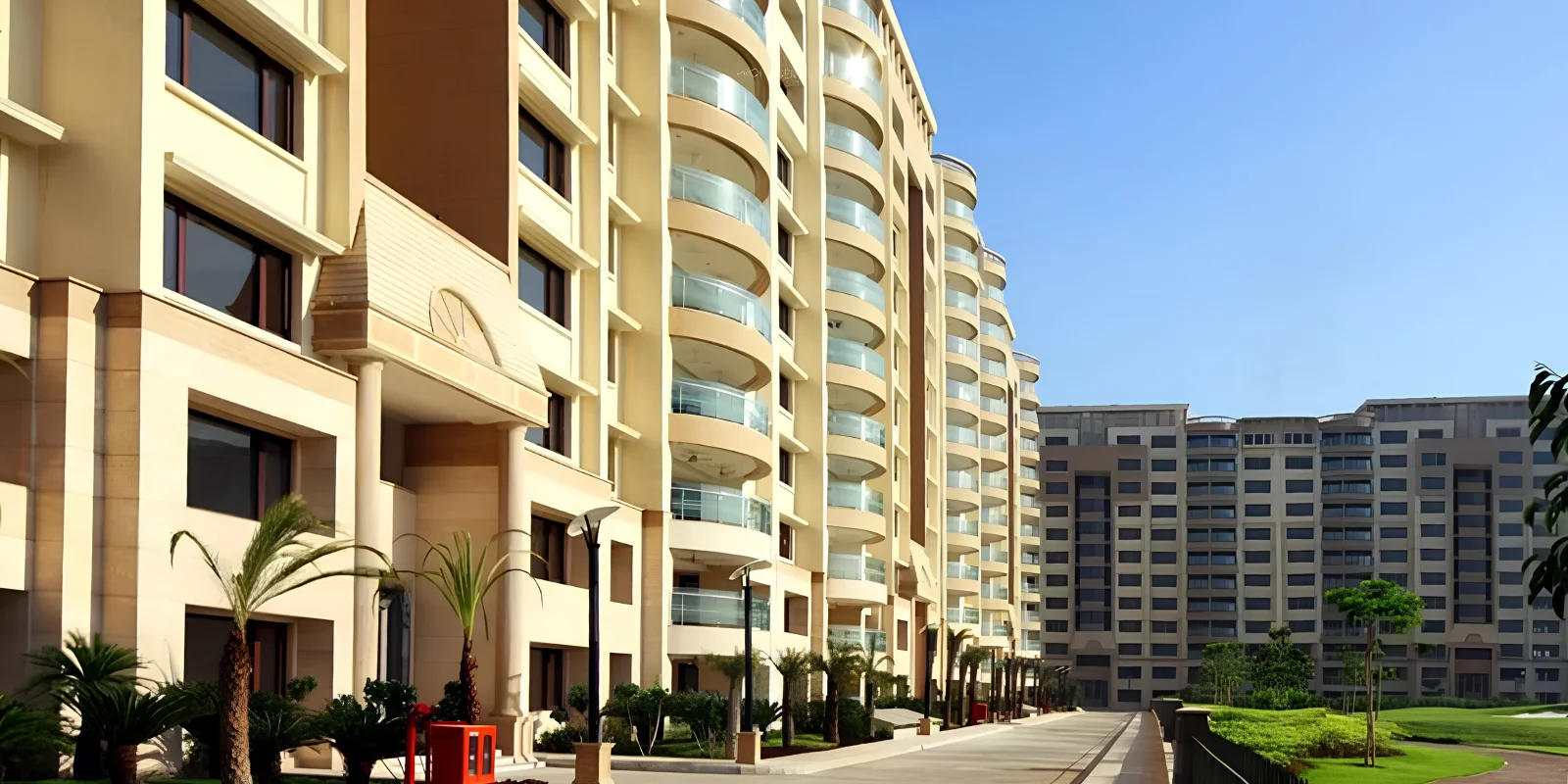 DLF Imperial Residences luxury interior and exterior perspective 1 in Sector 24 Gurugram