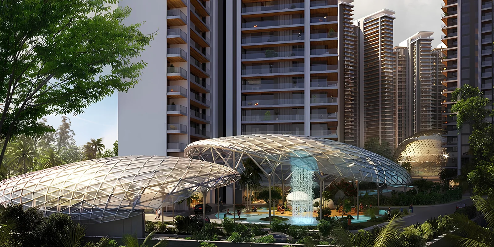 Elan The Presidential luxury interior and exterior perspective 1 in Sector 106 Gurugram