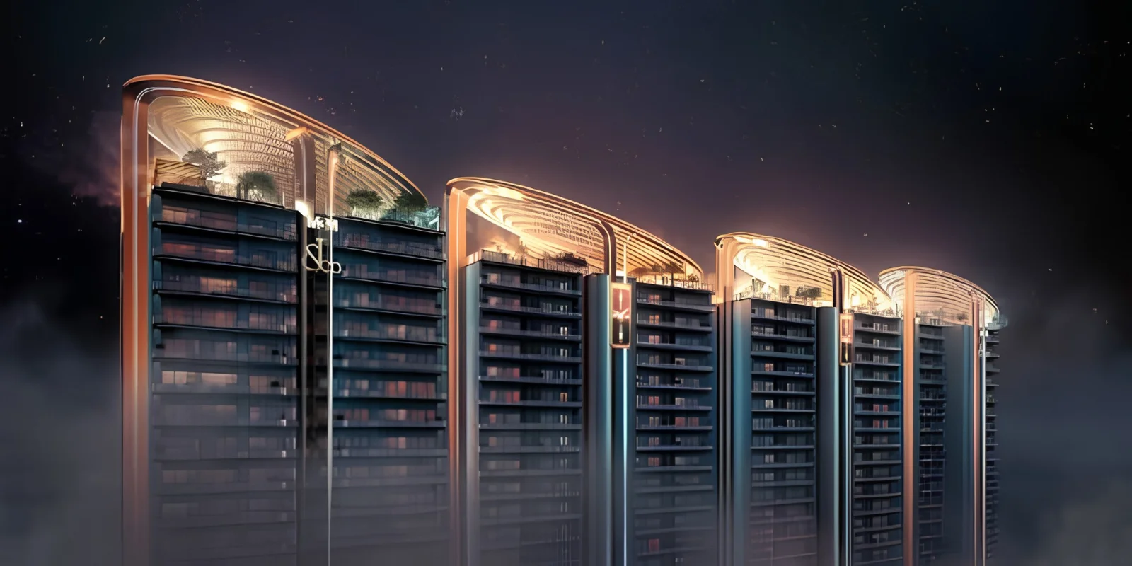 M3M Jacob Co at SCDA luxury interior and exterior perspective 1 in Sector 111 Gurugram