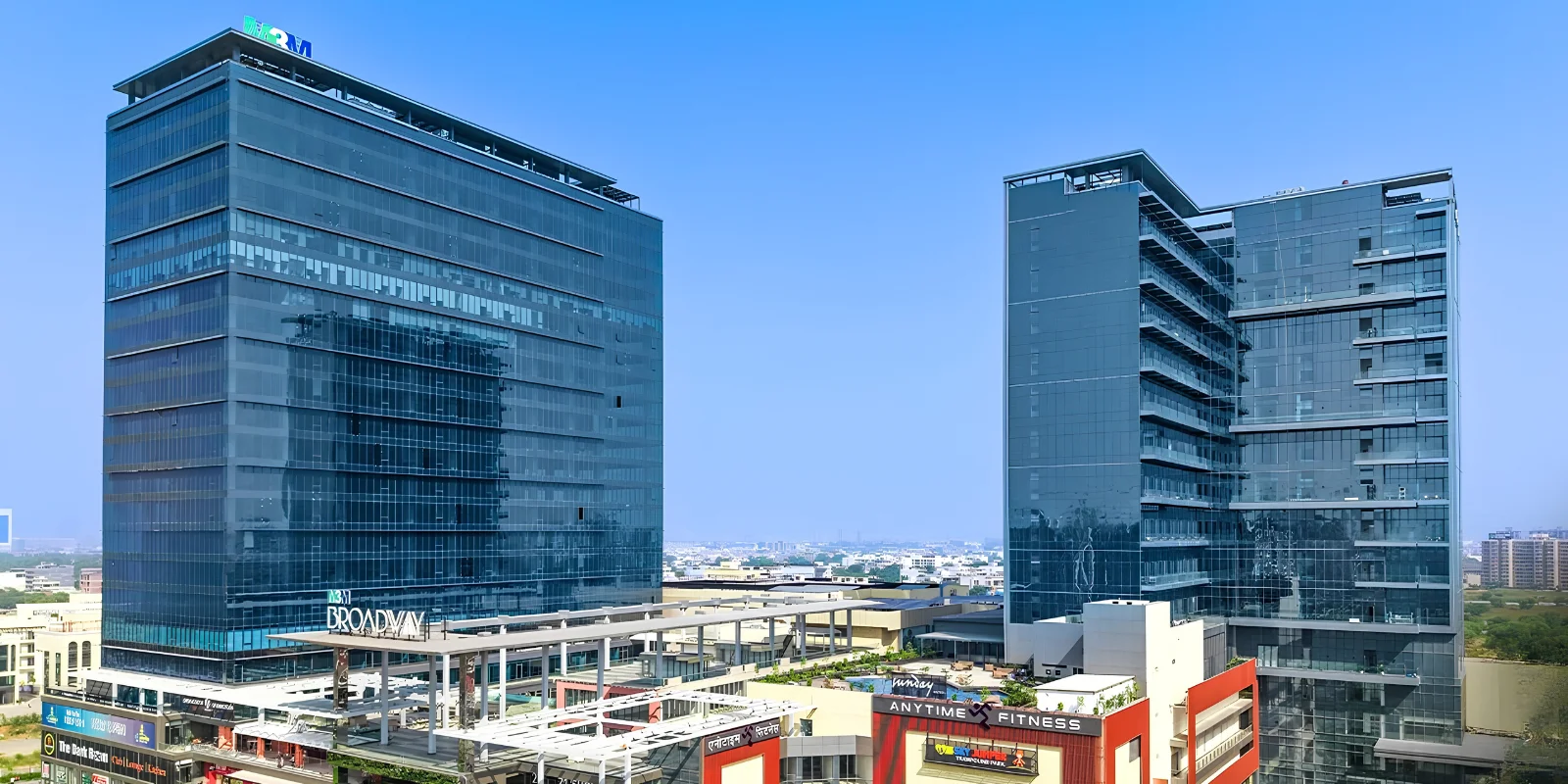 M3M Broadway luxury interior and exterior perspective 1 in Sector 71 Gurugram