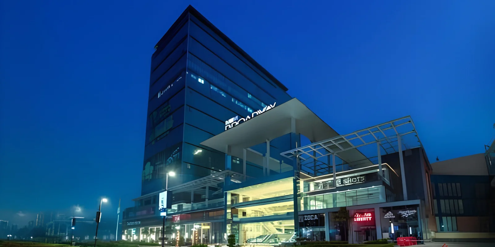 M3M Broadway luxury interior and exterior perspective 3 in Sector 71 Gurugram