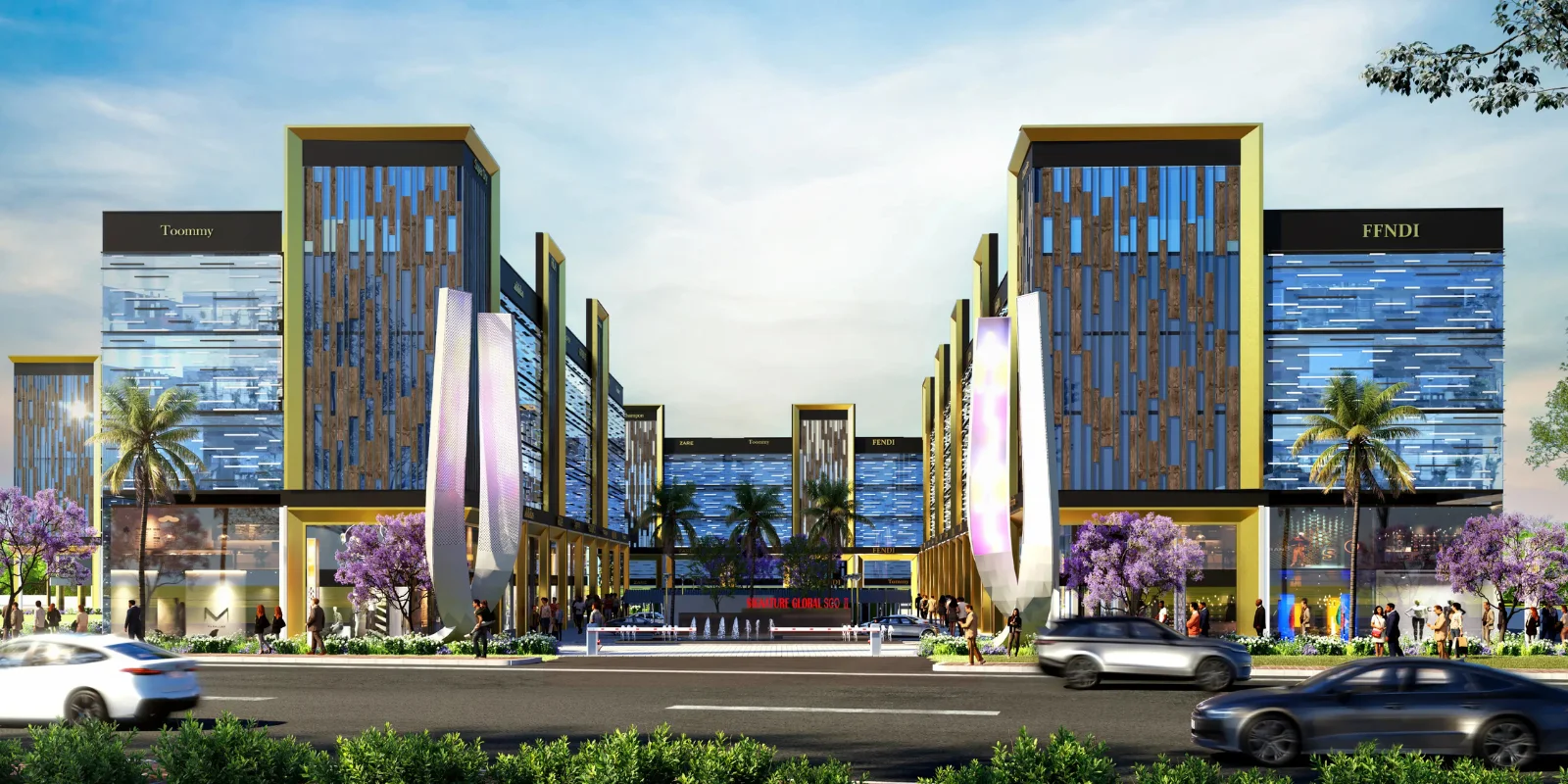 Signature Global SCO 88A luxury interior and exterior perspective 5 in Sector 88A Gurugram