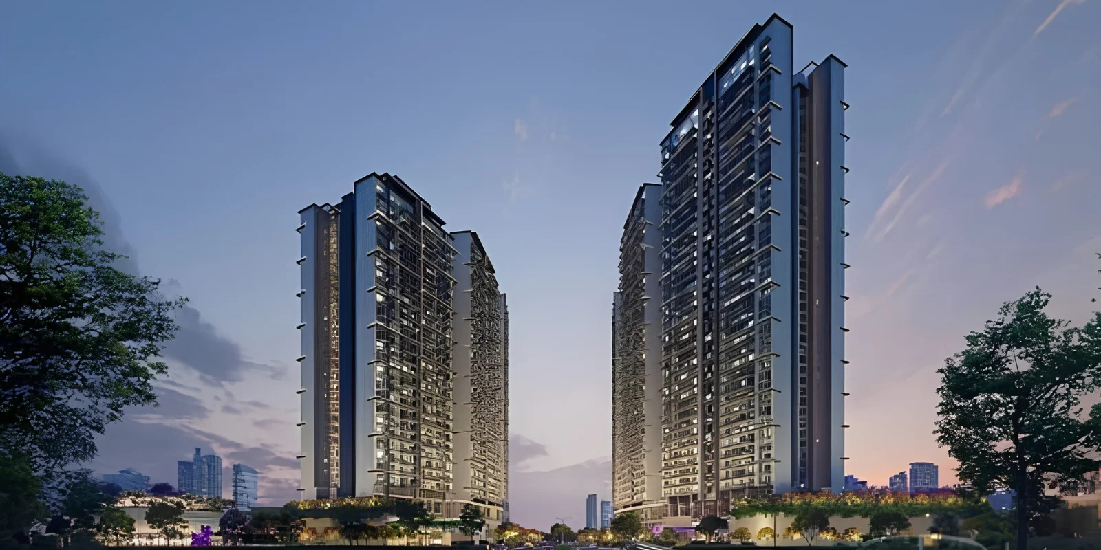 Signature Global Titanium SPR luxury interior and exterior perspective 1 in Sector 71 Gurugram