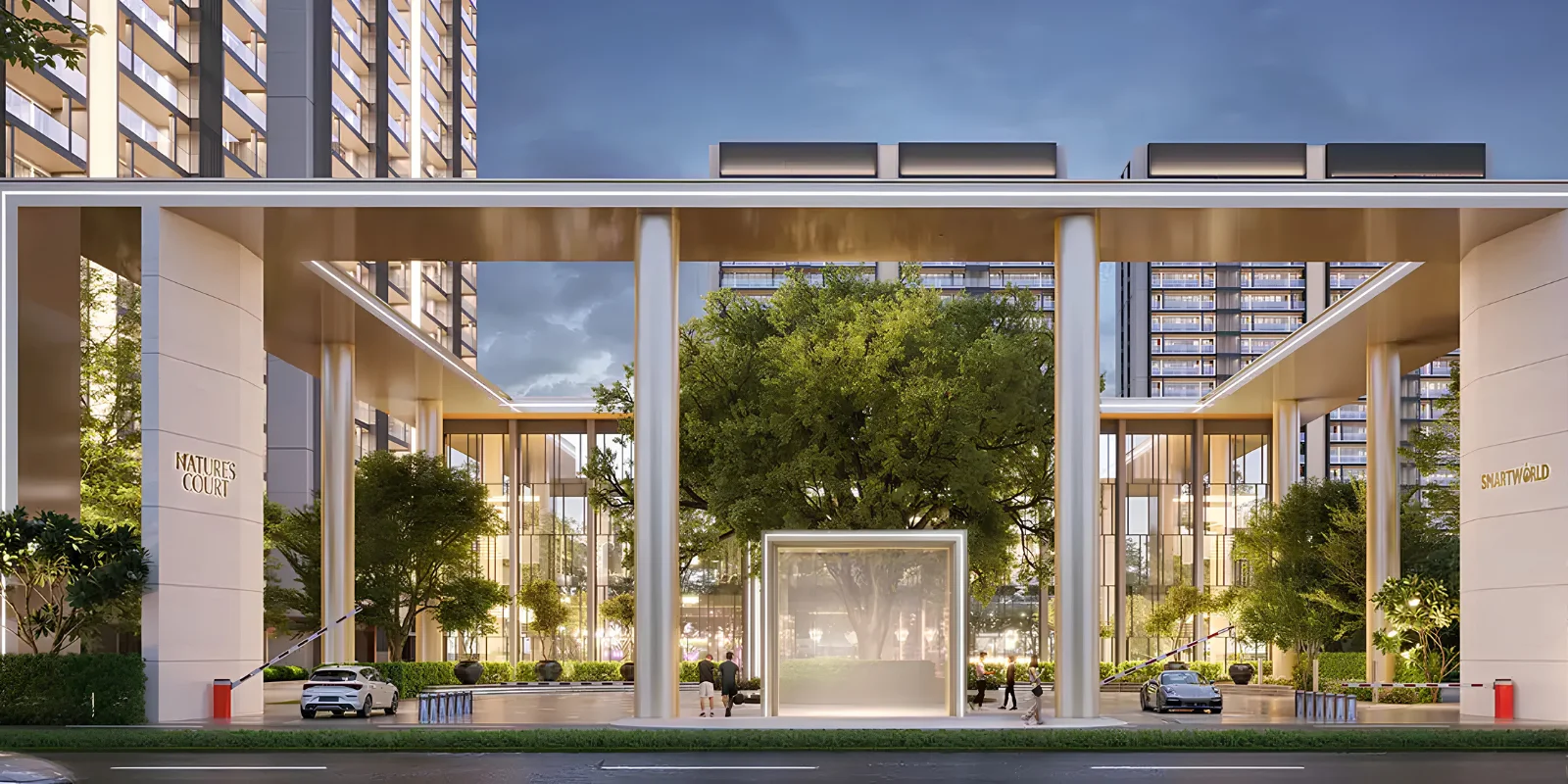 Smartworld Nature Court at GIC luxury interior and exterior perspective 1 in Imt Manesar,m-9 Gurugram